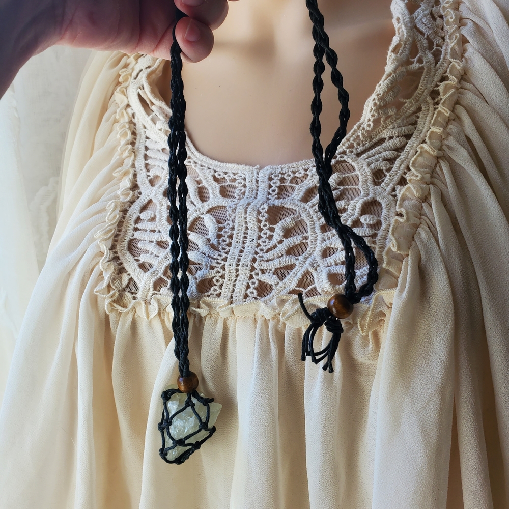 BUNDLE ONLY ITEM Caged Citrine Necklace - Picture 3 of 3